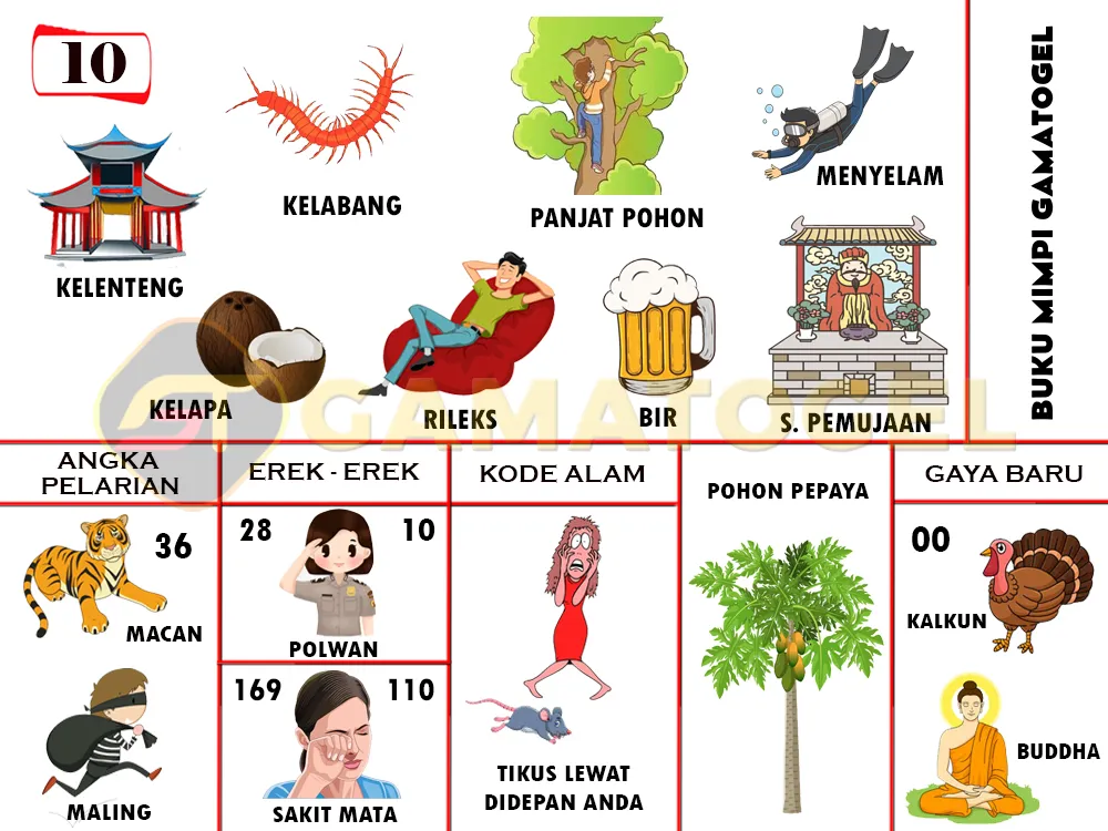 buku mimpi erek erek togel 10